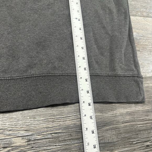 Nike Athletic Dept Club Fleece Gray Mens L Crew Neck Pullover Swoosh Sweatshirt - Picture 7 of 9